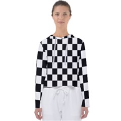 Chess-board-background-design Women s Slouchy Sweat by Salman4z