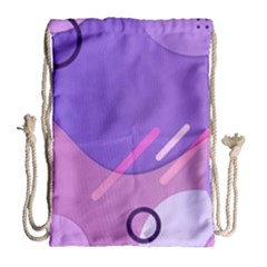 Colorful-abstract-wallpaper-theme Drawstring Bag (large) by Salman4z