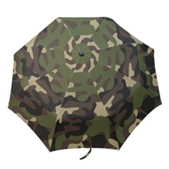 Texture-military-camouflage-repeats-seamless-army-green-hunting Folding Umbrellas by Salman4z