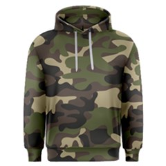 Texture-military-camouflage-repeats-seamless-army-green-hunting Men s Overhead Hoodie by Salman4z