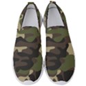 Texture-military-camouflage-repeats-seamless-army-green-hunting Men s Slip On Sneakers View1