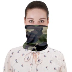 Texture-military-camouflage-repeats-seamless-army-green-hunting Face Covering Bandana (adult) by Salman4z