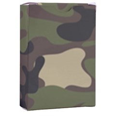 Texture-military-camouflage-repeats-seamless-army-green-hunting Playing Cards Single Design (rectangle) With Custom Box by Salman4z