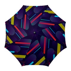 Colorful-abstract-background Golf Umbrellas by Salman4z