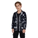 Vector-set-sketch-drawn-with-space Kids  Windbreaker View2