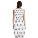 Insects-icons-square-seamless-pattern Sleeveless Chiffon Dress   View2