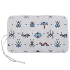 Insects-icons-square-seamless-pattern Pen Storage Case (m) by Salman4z