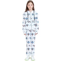 Insects-icons-square-seamless-pattern Kids  Tracksuit by Salman4z