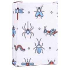 Insects-icons-square-seamless-pattern Playing Cards Single Design (rectangle) With Custom Box