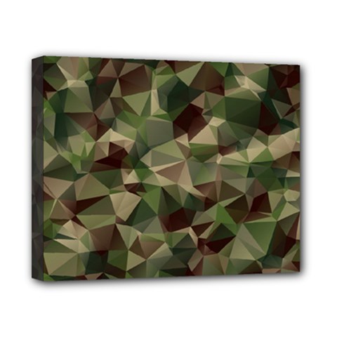 Abstract-vector-military-camouflage-background Canvas 10  X 8  (stretched) by Salman4z