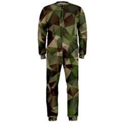 Abstract-vector-military-camouflage-background Onepiece Jumpsuit (men)