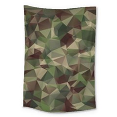 Abstract-vector-military-camouflage-background Large Tapestry