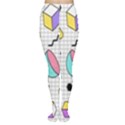 Tridimensional-pastel-shapes-background-memphis-style Tights View1