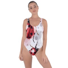 Ladybugs-pattern-texture-watercolor Bring Sexy Back Swimsuit by Salman4z