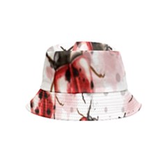 Ladybugs-pattern-texture-watercolor Inside Out Bucket Hat (kids) by Salman4z