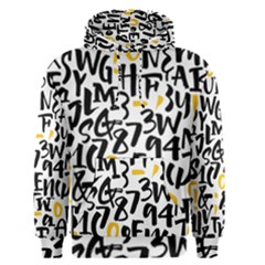 Letters-pattern Men s Core Hoodie