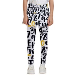 Letters-pattern Kids  Skirted Pants by Salman4z