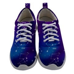 Realistic-night-sky-poster-with-constellations Women Athletic Shoes by Salman4z