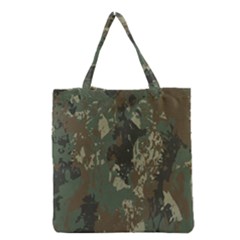 Camouflage-splatters-background Grocery Tote Bag by Salman4z