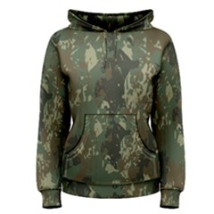 Camouflage-splatters-background Women s Pullover Hoodie