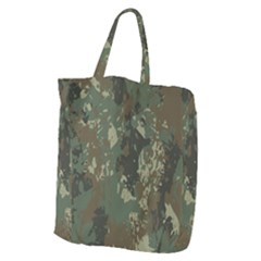 Camouflage-splatters-background Giant Grocery Tote by Salman4z