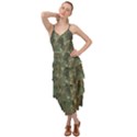 Camouflage-splatters-background Layered Bottom Dress View1