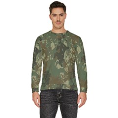 Camouflage-splatters-background Men s Fleece Sweatshirt