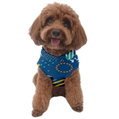 Flat-design-geometric-shapes-background Dog Sweater by Salman4z