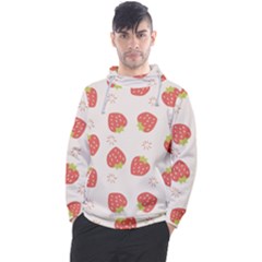 Strawberries-pattern-design Men s Pullover Hoodie