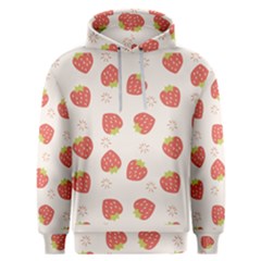 Strawberries-pattern-design Men s Overhead Hoodie