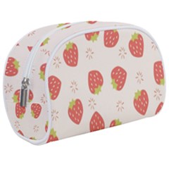 Strawberries-pattern-design Make Up Case (medium) by Salman4z