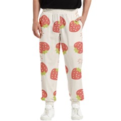 Strawberries-pattern-design Men s Elastic Waist Pants by Salman4z