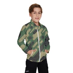 Camouflage-pattern-background Kids  Windbreaker