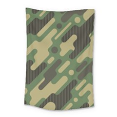 Camouflage-pattern-background Small Tapestry