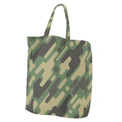 Camouflage-pattern-background Giant Grocery Tote by Salman4z