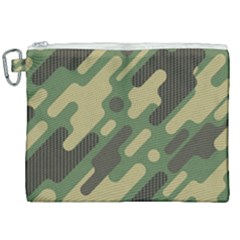 Camouflage-pattern-background Canvas Cosmetic Bag (xxl) by Salman4z