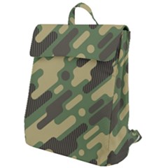 Camouflage-pattern-background Flap Top Backpack by Salman4z