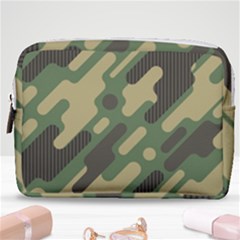 Camouflage-pattern-background Make Up Pouch (medium) by Salman4z