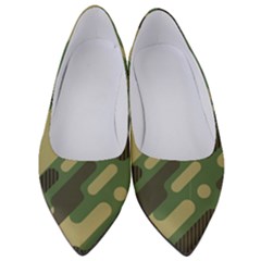 Camouflage-pattern-background Women s Low Heels by Salman4z