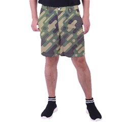 Camouflage-pattern-background Men s Pocket Shorts by Salman4z