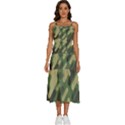 Camouflage-pattern-background Sleeveless Shoulder Straps Boho Dress View1