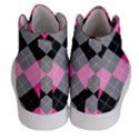 Seamless-argyle-pattern Women s Hi-Top Skate Sneakers View4