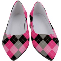 Seamless-argyle-pattern Women s Block Heels  by Salman4z