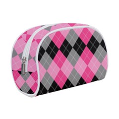 Seamless-argyle-pattern Make Up Case (small) by Salman4z