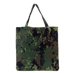 Military Background Grunge Grocery Tote Bag by pakminggu