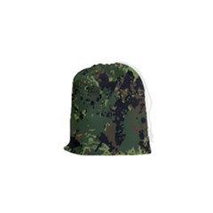 Military Background Grunge Drawstring Pouch (xs) by pakminggu