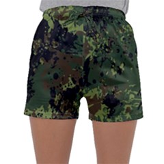 Military Background Grunge Sleepwear Shorts by pakminggu