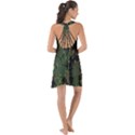 Military Background Grunge Show Some Back Chiffon Dress View2