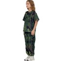 Military Background Grunge Kids  Tee and Pants Sports Set View2