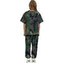 Military Background Grunge Kids  Tee and Pants Sports Set View4